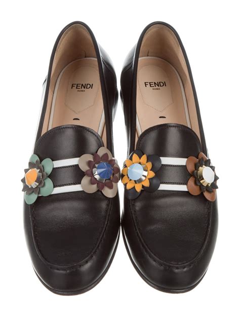 fendi loafers women's.